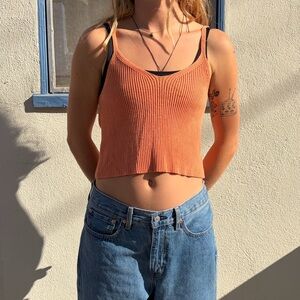 ORANGE TANK TOP